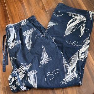 Medium Old Navy 100% cotton men’s pajama pants boat